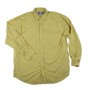 Mountaineer Quick Dry Button Down Shirt Vented Men's Size Large